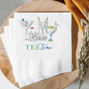 Tee Time Napkins: Golf Party Cocktail Beverage Napkins (25 Pack)