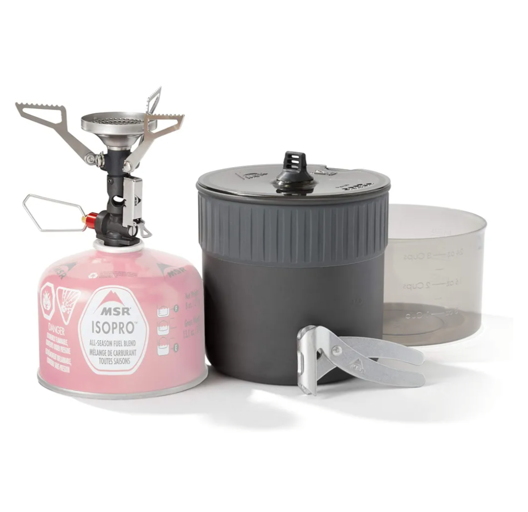 MSR PocketRocket Deluxe Ultralight Camping and Backpacking Stove Kit