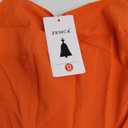 ZESICA Women Dress Orange M
