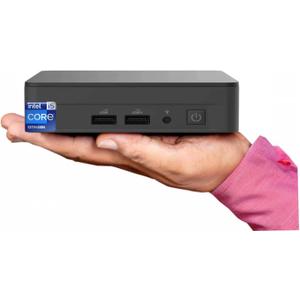 ASUS NUC 13Pro Business Mini Desktop, Intel 13th Gen i5 Processor(8Core, 12Threads with Up to 4.6GHz), 16GB RAM, 256GB PCIe SSD, Ultra-Quiet Design, Space-Saving, Wi-Fi 6E, USB-C, Windows 11