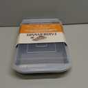 Farberware Nonstick Bakeware Baking Pan With Lid / Nonstick Cake Pan With Lid, Rectangle - 9 Inch x 13 Inch, Gray