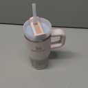 STANLEY Quencher H2.0 Tumbler with Handle and Straw 14 oz | Flowstate 3-Position Lid | Cup Holder Compatible for Travel | Insulated Stainless Steel Cup | BPA-Free | Rose Quartz 2.0