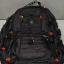 SHRRADOO Extra Large 50L Travel Laptop Backpack with USB Charging Port, College High School Backpack Airline Approved Business Work Bag Fits 17 Inch Computer for Men Women (Black)