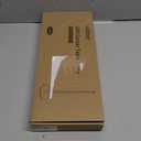 EDISHINE Upgraded LED Table Lamp, Dimmable Bedside Lamp, 3 Color Temperature, Power Cord Touch Switch Desk Lamp, Minimal Nightstand Lamp for Bedroom, Living Room, Gift, Metal Finish, Eye Caring, White