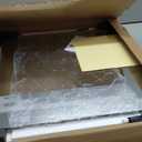 Delma Frameless Mirror Tiles 22"x22"x4 Pcs Wall Mounted, Shatter Resistant Full Length Tempered Glass Panels for Home Gym Bathroom Bedroom & Living Room Decor