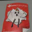 Morph Ghost Costume Adult Women Spooky Ghosts Costume White Ghost Poncho Hooded Cape Adult Spooky Halloween Costumes for Womens