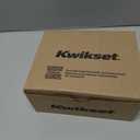 Kwikset Casey Interior Passage Door Handle, Lever For Closet and Hallway Doors, Reversible Non-Locking Handle Lever, Satin Nickel , with Microban Protection