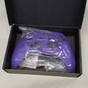 eXtremeRate Purple Soft Touch Grip Faceplate Cover, Front Housing Shell Case Replacement Kit for Xbox One Elite Series 2, Xbox Elite 2 Core Controller Model 1797 - Controller NOT Included