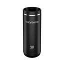 Baby Brezza Portable Warmer 3X Faster Baby Bottle Warming - Travel Breastmilk and Formula Warmer - Safe, Even Heating - Up to 9oz - No Adapters, Black