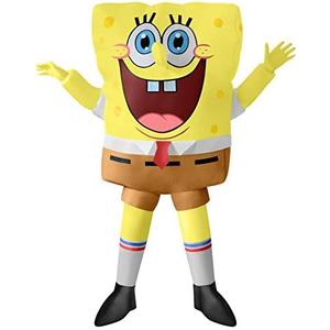 Rubies Child's Nickelodeon Classic Spongebob Inflatable Costume, One Size, Yellow