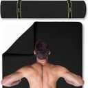 Gogokiwi Extra Wide Yoga Mat for Men Women (72"L x 36"W) Non Slip Fitness & Exercise Mat with Alignment Marks for Yoga, Pilates, Floor Workouts