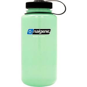 Nalgene 32 oz Wide Mouth Water Bottle | BPA-Free, Durable & Leak Proof, Lightweight Bottle for Hiking & Gym, Work & Travel