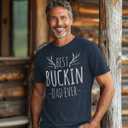 Funny T-Shirt Gifts for Dad | Fathers Day Humor Daddy Joke Regalos Tee Shirts for Men (Blue, XXXL)