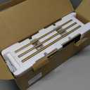 UME 3 Pack Cordless Table Lamp, Battery Operated Lamp - Portable Waterproof Rechargeable Table Lamp w/ 3 Color Temps & Stepless Dimming for Dinner, Desk, Cafe, Outdoor (Brushed Gold)