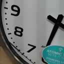 La Crosse Technology Wall Clock, Metal, 16-inch Dia. (WT-3161WH)