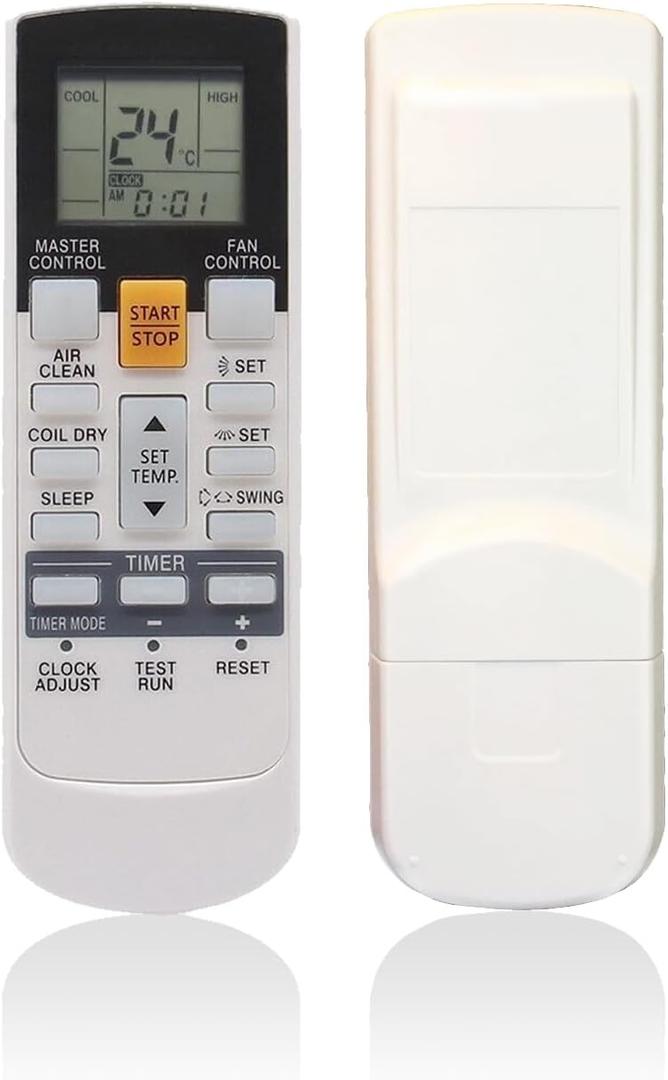 AC Remote Control for Fujitsu AUU12RLF AR-RY1 AR-RAH1E AR-RY4 AR-RAH2U AR-RY7 ASU7RLF1 AR-RY10 ASU9RLS AR-RY13 AR-RY16 AR-RY19 ASU18RLF ASU24RLXS ASU30RLXQ Air Conditioner A/C Replacement