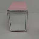 Iceblue Skincare Fridge with Dimmable LED Light Mirror, 4L Compact Makeup Refrigerator for Bedroom, Car, Office & Dorm, Pink Mini Fridge for Beauty Essentials & Beverages(Pink)