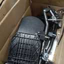 Medline K1 Basic Vinyl Wheelchair, 20" Wide Seat, Swing-Back Desk-Length Arms, Elevating Leg Rests - Comfortable, Durable & Reliable Mobility Aid
