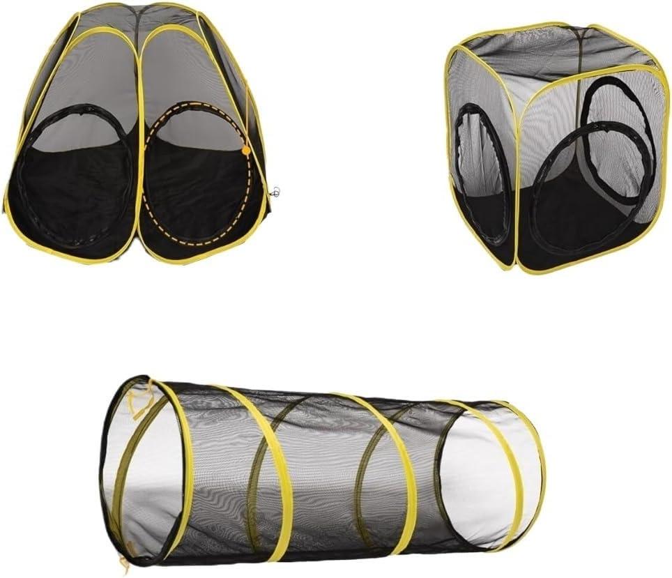 A Beautiful Three-in-one Portable Outdoor Fence, an Artificial Pet Cage, Suitable for Small Pet Cats and Dogs A Beautiful Three-in-one Portable Outdoor Fence, an Artificial Pet Cage, Suitable for Small Pet Cats and Dogs