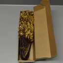 Babys Breath Artificial Flowers, 8 Bundles Gold Real Touch Fake Flowers Silk Flowers for Vase Home Office Wedding Spring Indoor Outdoor Centerpiece Table Party Decorations