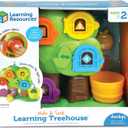 Learning Resources Hide & Seek Learning Treehouse, Number Toddler Games, Color Recognition, Gifts for Boys and Girls, Ages 2 +