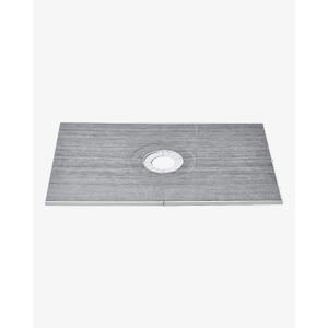 VEVOR 38"x60" Shower Kit with Curb, Waterproofing Membrane Thickened Shower Base EPS Material, 6.3" Central Drain Easy to Cut with 2 Waterproof Cloths, Shower Pan Slope Sticks Fit, for Bathroom