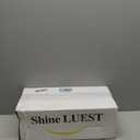 Shine LUEST Modern LED Ceiling Light Fixture White Flush Mount Ceiling Light Dimmable 26" Bedroom Lights for Ceiling with Remote Control 48W Kitchen Ceiling Light Fixtures for Hallway 3000K-6000K