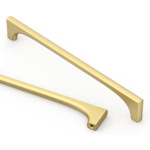 Asidrama 10 Pack 7.5 Inch(192mm) Brushed Gold Cabinet pulls Kitchen Cabinet Handles, Cabinet Pulls Kitchen Cabinet Hardware for Cupboard Drawer Pulls 2321