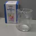 ForPro Professional Collection Acrylic Apothecary Jar with Lid, 60 Oz Storage Container for Bathroom, Kitchen and Office, 7.75" x 5"