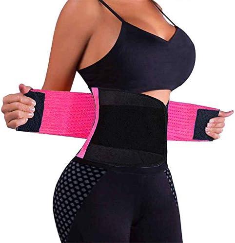VENUZOR Waist Trainer Belt for Women - Waist Cincher Trimmer - Slimming Body Shaper Belt - Sport Girdle Belt (UP Graded) Size XXL