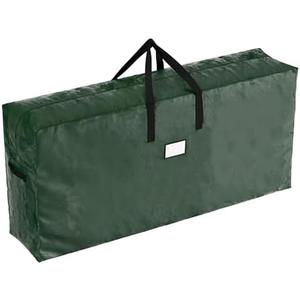 Christmas Tree Storage Bag - Storage Bags for 9FT Disassembled Artificial Trees, Seasonal Decor, Packing, Moving, and Home Organizer by Elf Stor (Green)