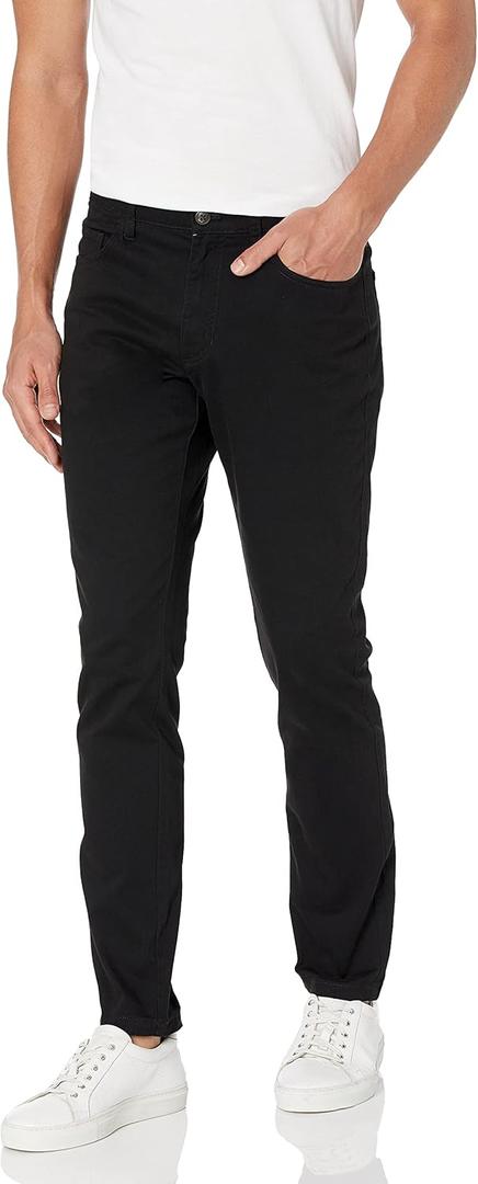 Amazon Essentials Men's Skinny-Fit 5-Pocket Stretch Twill Chino Pants (Previously Goodthreads)