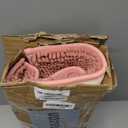 Bathroom Rugs Chenille Bath mat 2 Piece Set, Super Absorbent, Strong PVC Non Slip Backing, Bath mats for Bathroom, Plush Shaggy, Thick, Machine Washable, Bathtub, Toilet.(Deep Pink) size 30*18, 19*19