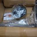 Black Chandelier, 6-Light Farmhouse Chandelier for Dining Room Lighting Fixtures Hanging, Dining Light Fixtures Industrial Modern Chandelier for Bedroom, Foyer, Hall, Kitchen, Living Room and Entryway