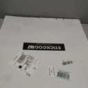 STICKGOO PVC Ceiling Tiles, 2'x2' Glue Up Ceiling Panel White to Prevent Breakage Cover 48 Sq. Ft, Pack of 12 Tiles, 24"x24"