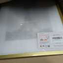 upsimples 16x20 Picture Frame, Display Pictures 11x14 with Mat or 16 x 20 Without, Wall Hanging Poster Frame, Gold, 1 Pack