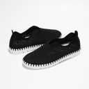 Project Cloud Womens Shoes - Lightweight Summer Loafers for Women with Memory Foam Insole - Breathable Womens Loafers - Perfect Summer Shoes for Women 2025 (Rose, Black, 10)