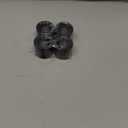 Skateboard Wheels with Bearings, 60mm 92a Hardness, Set of 4 (Black)