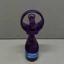 O2COOL Deluxe Handheld Battery Powered Water Misting Fan (Purple) (Single)