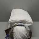 Nuzzle Cooling Adjustable Pillow for Side Sleepers, Luxury Standard Size Bed Pillow Hotel Collection - Best Adjust Height Soft Firm Pillow for Back, Stomach or Side Sleepers - Home Gifts (White)