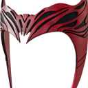 WandaVision Wanda Maximoff Witch Headpiece Halloween Mask Cosplay Costume Tiara (Adult)