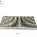 Carbon Cabin Air Filter Replacement - Pack of 1 - Made in USA - Compatible with 2021-2023 Volkswagen ID.4 Electric, 2023 Audi Q4 E-Tron & Q4 E-Tron Sportback - Replaces O.E. 1EA819669