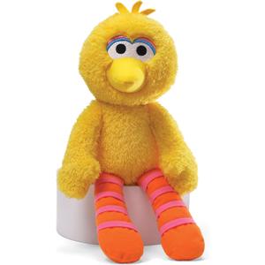 GUND Sesame Street Official Big Bird Take Along Buddy Plush, Premium Plush Toy for Ages 1 & Up, Yellow, 13