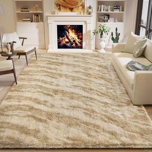 HOMORE 5x8 Area Rug for Living Room, Tie-dye Beige Fluffy Furry Shaggy Rugs for Bedroom, Super Soft and Comfy Carpet for Kids Room, Cute Carpets for Nursery Boys Girls Home Decor HOMORE 5x8 Area Rug for Living Room, Tie-dye Beige Fluffy Furry Shaggy Rugs for Bedroom, Super Soft and Comfy Carpet for Kids Room, Cute Carpets for Nursery Boys Girls Home Decor