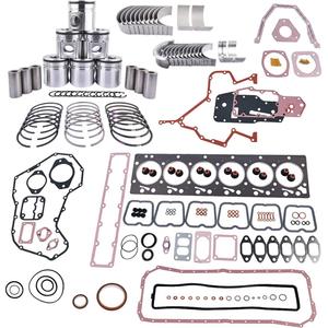 Flynsu Piston Bearings Pins Rings Engine Gasket Kit Replacement for 1994-1998 Dodge Ram 1500 2500 3500 5.9L Diesel C-ummins 6BT 12V 3928673 4089649 4893693