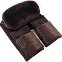 CHRLEISURE Women's Fleece Lined Tights - Fake Sheer Warm Pantyhose Thick Winter Leggings, XS/S, Coffee