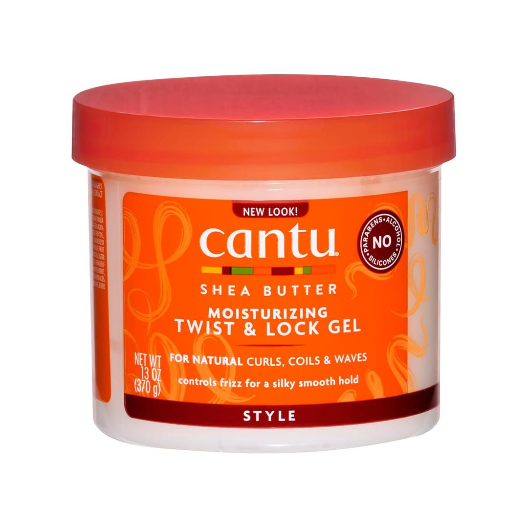 Cantu Shea Butter For Natural Hair Moisturizing Twist & Lock Gel, 13 Ounce (Pack of 1) (07005-12/3EU)