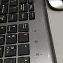 Wireless Keyboard and Mouse Ultra Slim Combo, TopMate 2.4G Silent Compact USB 2400DPI Mouse and Scissor Switch Keyboard Set with Cover, Batteries Included, for PC/Laptop/Windows/Mac - Gray Black