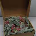 idyllic 6FT Christmas Garland with Red Berries and Pinecones - Table Decor, Winter Greenery for Holiday Season Mantel, Fireplace, Table Runner, Centerpiece Decoration