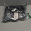 Halife Womens Knit Long Sleeve Fall Dresses Casual V Neck Tunic Sweater Dresses with Pockets (Large, Black)